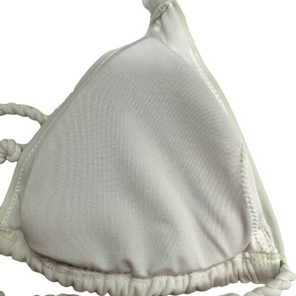 Victoria's Secret Embroidered String Bikini Top (M) - Picture 5 of 9